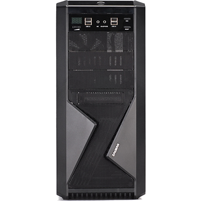 Zalman - Zalman Z9 Plus Tower Case with Fan Controller - Black