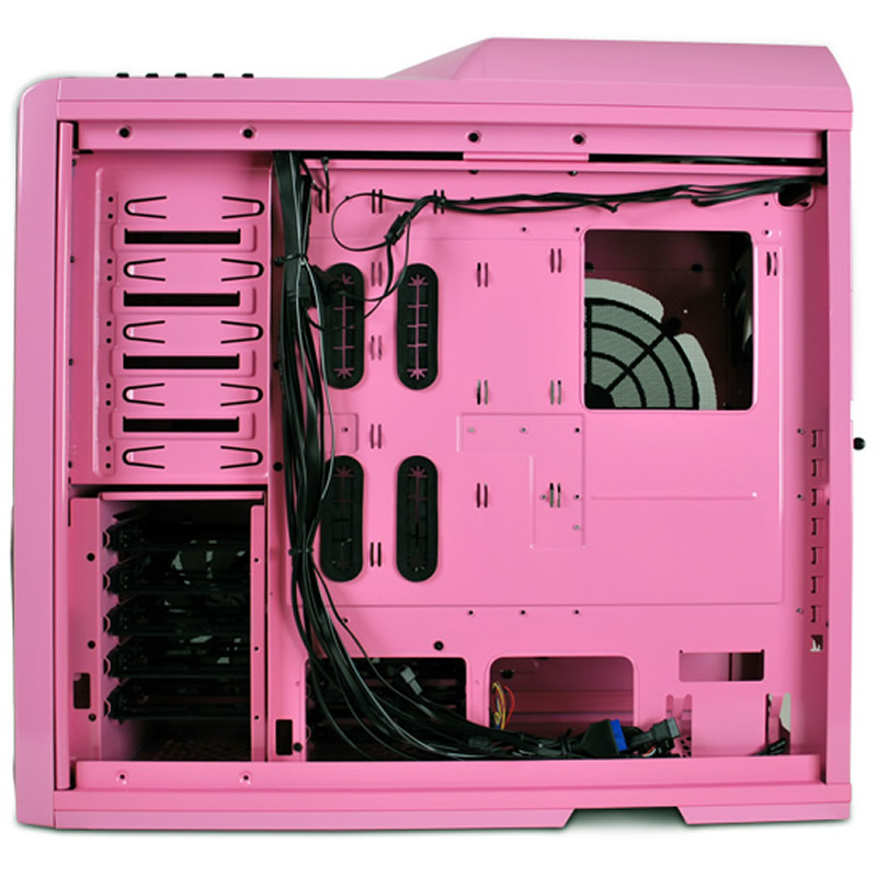 NZXT - NZXT Phantom Enthusiast USB3.0 Full Tower Case - Pink