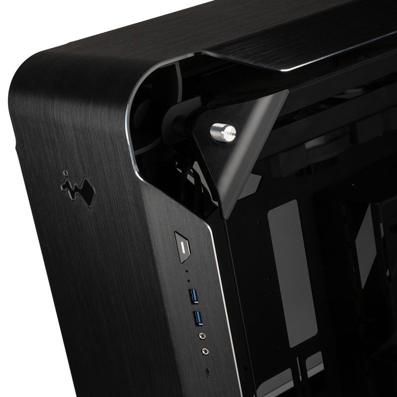 In-Win - In-Win 928 Full Tower Gaming Case - Black Tempered Glass