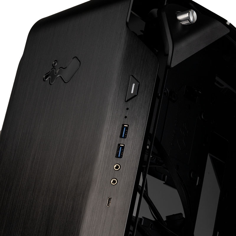 In-Win - In-Win 925 Full Tower Gaming Case - Black Tempered Glass