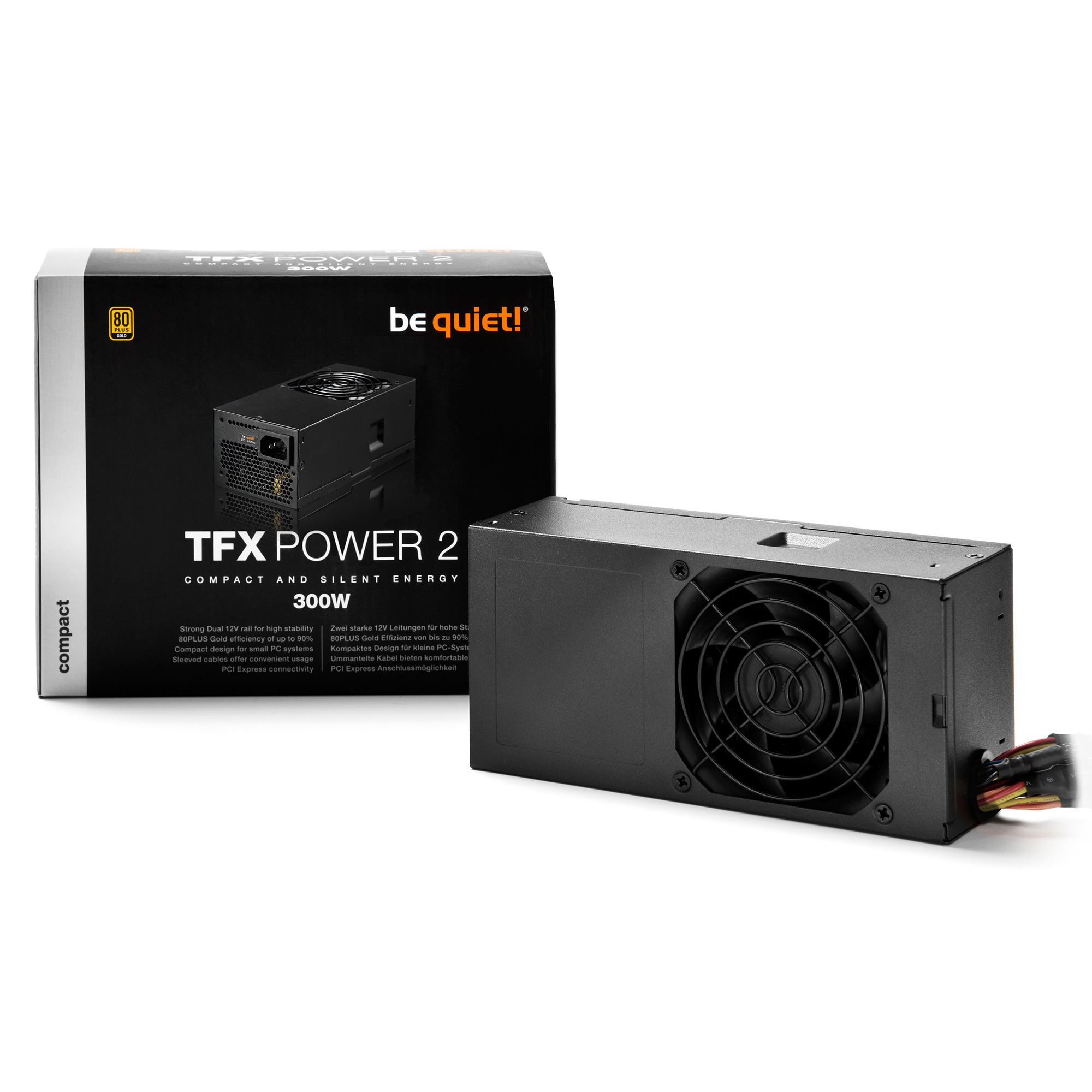 be quiet! - be quiet TFX Power 2 300W 80 Plus Gold TFX Power Supply