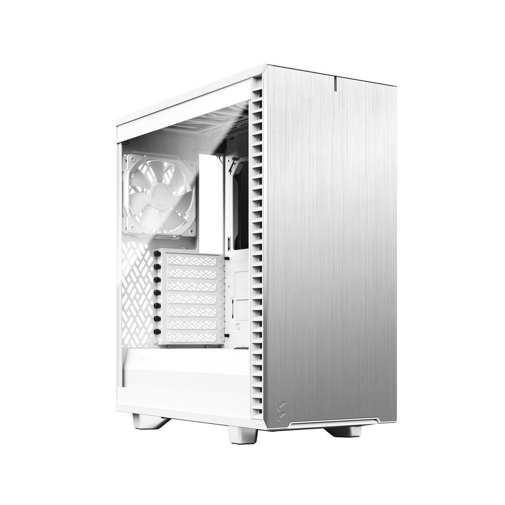 Fractal Design Define 7 Compact Mid-Tower Case - White Light Tint Tempered Glass