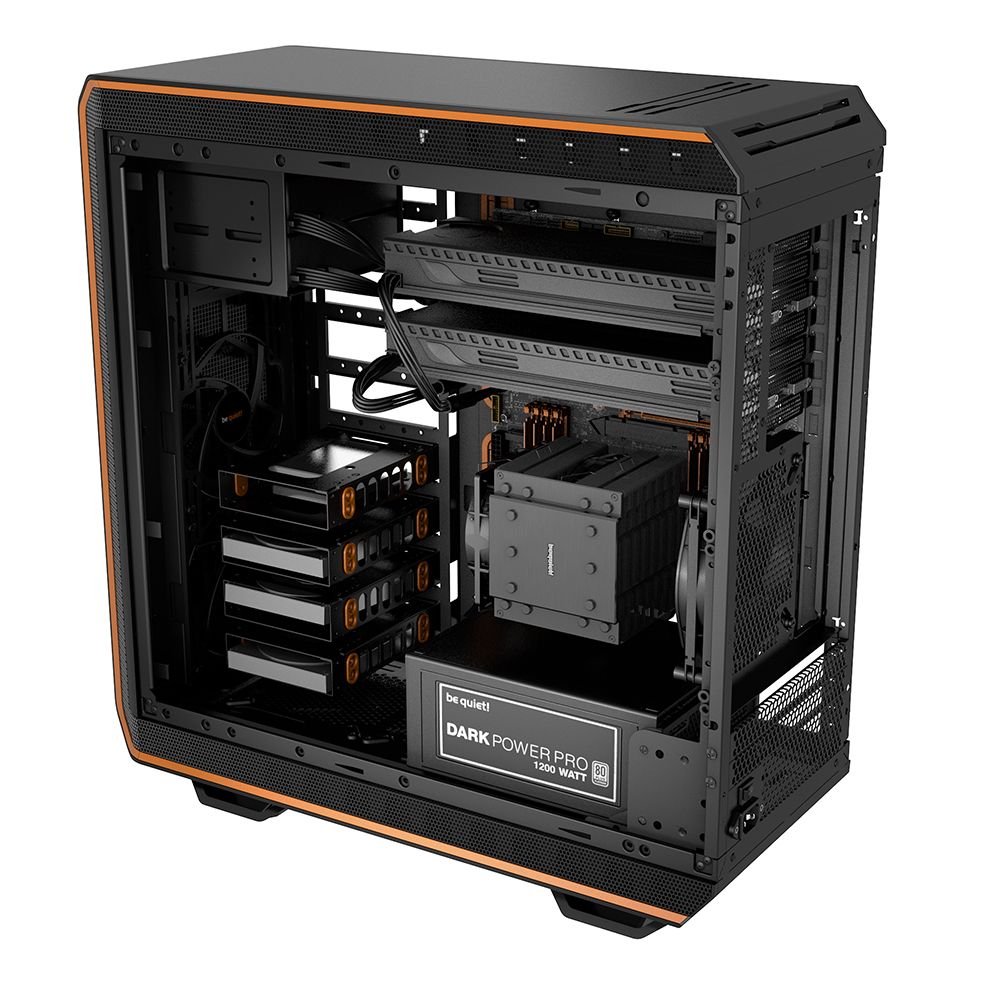 be quiet! - be quiet Dark Base 900 Full Tower Gaming Case - Orange