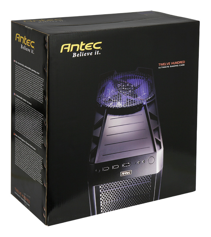 Antec - Antec 1200 Twelve Hundred (V3 with USB3.0) Ultimate Gaming Case - Black