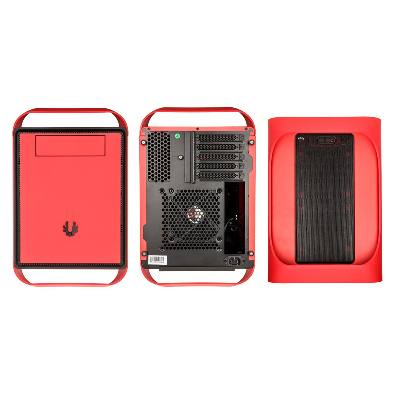 BitFenix Prodigy M Cube Case - Red | OcUK