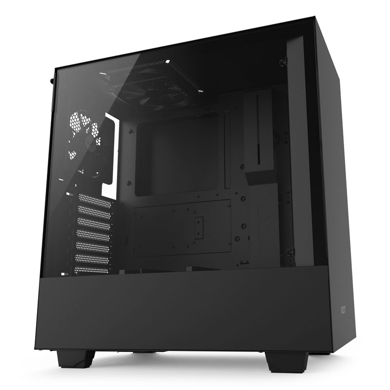 NZXT - NZXT H500 Midi Tower Gaming Case - Black Window