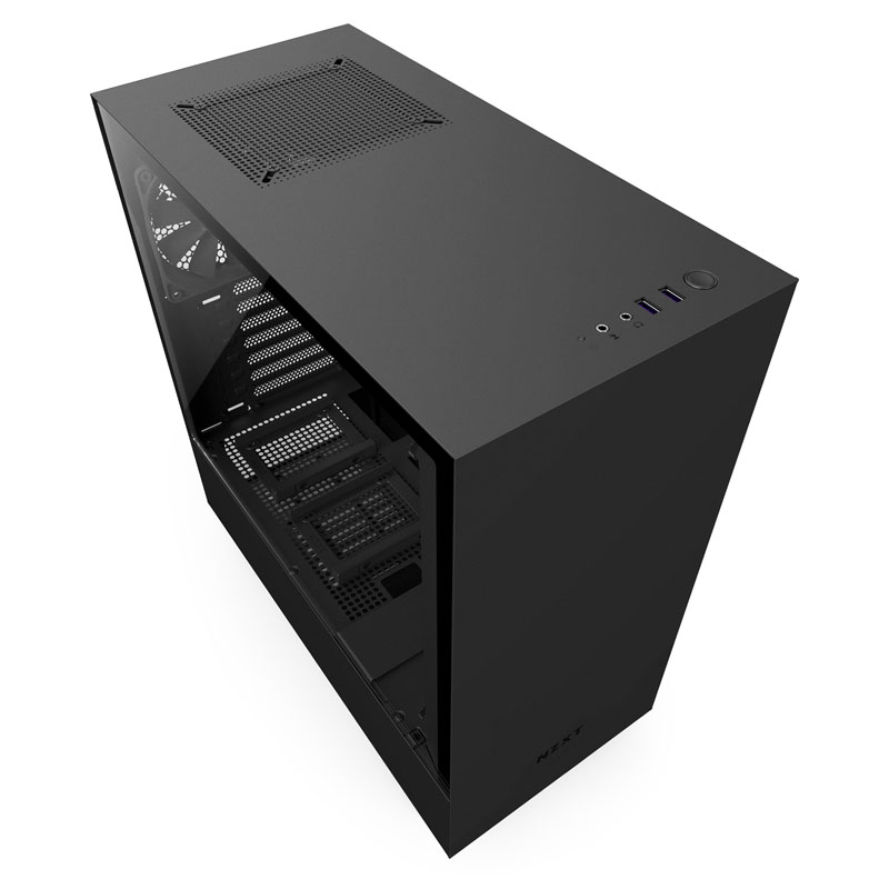 NZXT - NZXT H500 Midi Tower Gaming Case - Black Window