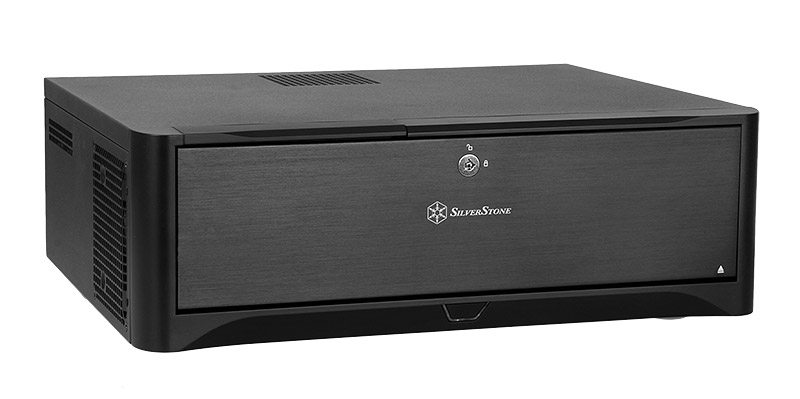SilverStone - Silverstone Grandia GD06 Desktop Case - Black (SST-GD06B)