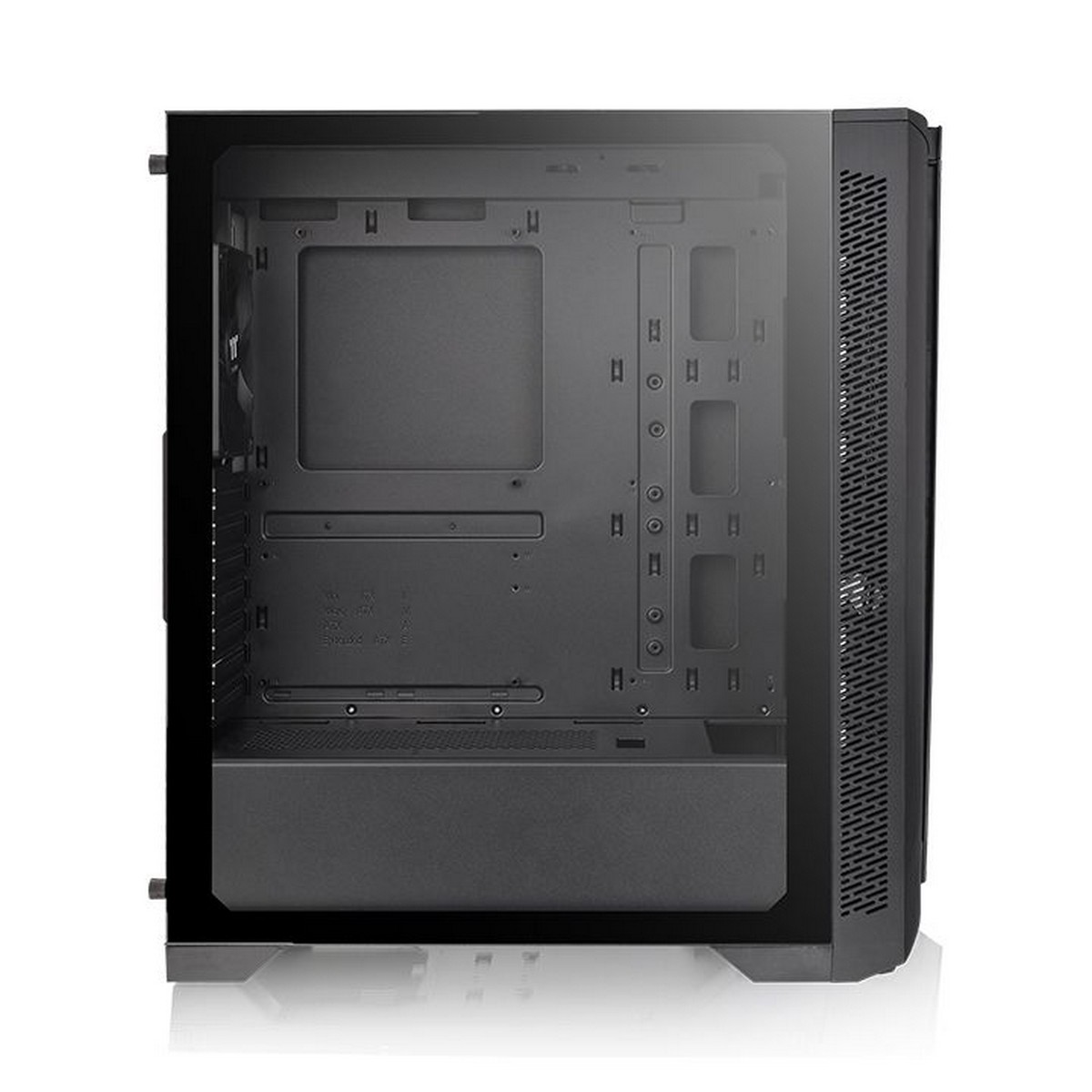Thermaltake - Thermaltake H350 Tempered Glass RGB Mid-Tower Chassis