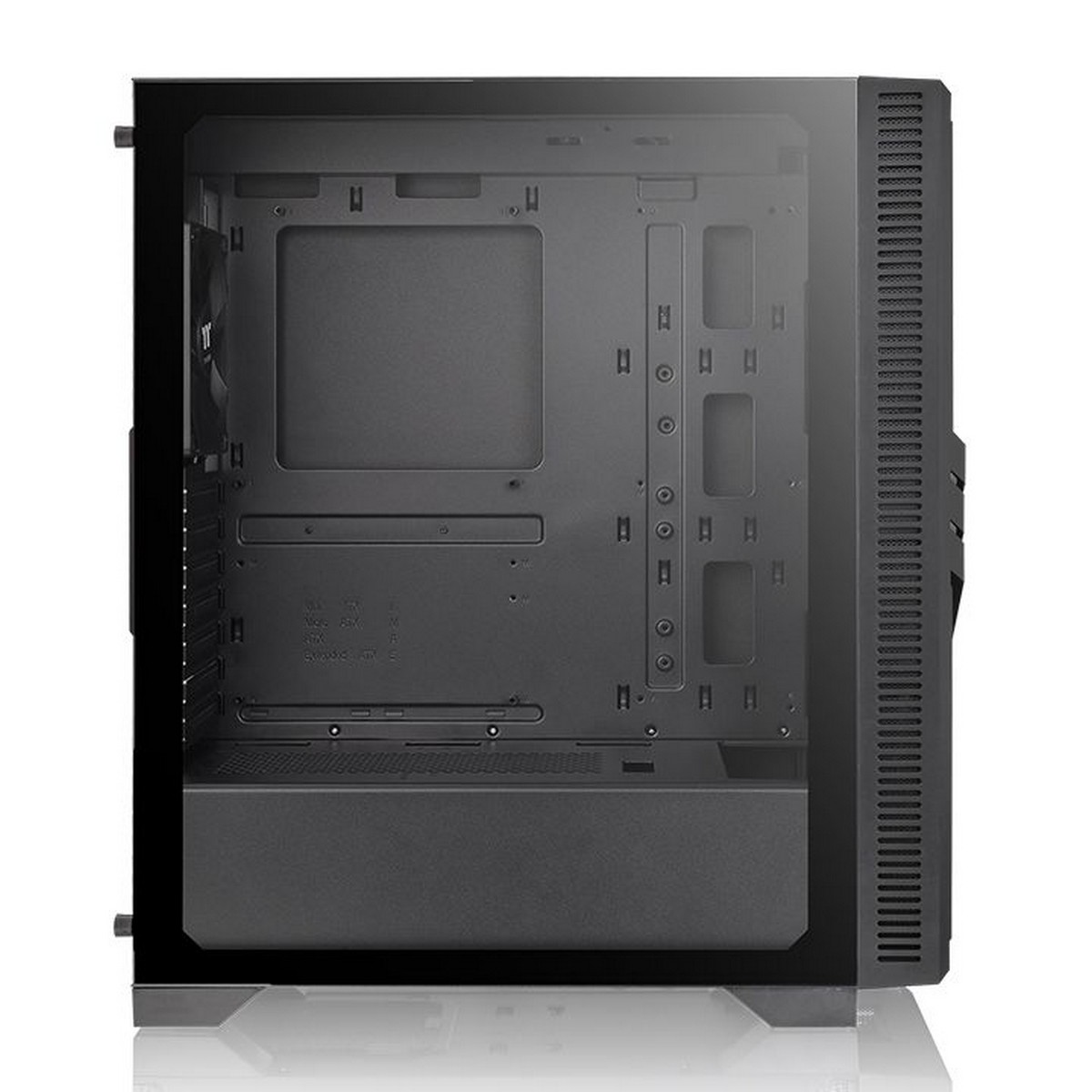 Thermaltake - Thermaltake Versa T35 Tempered Glass RGB Mid-Tower Chassis