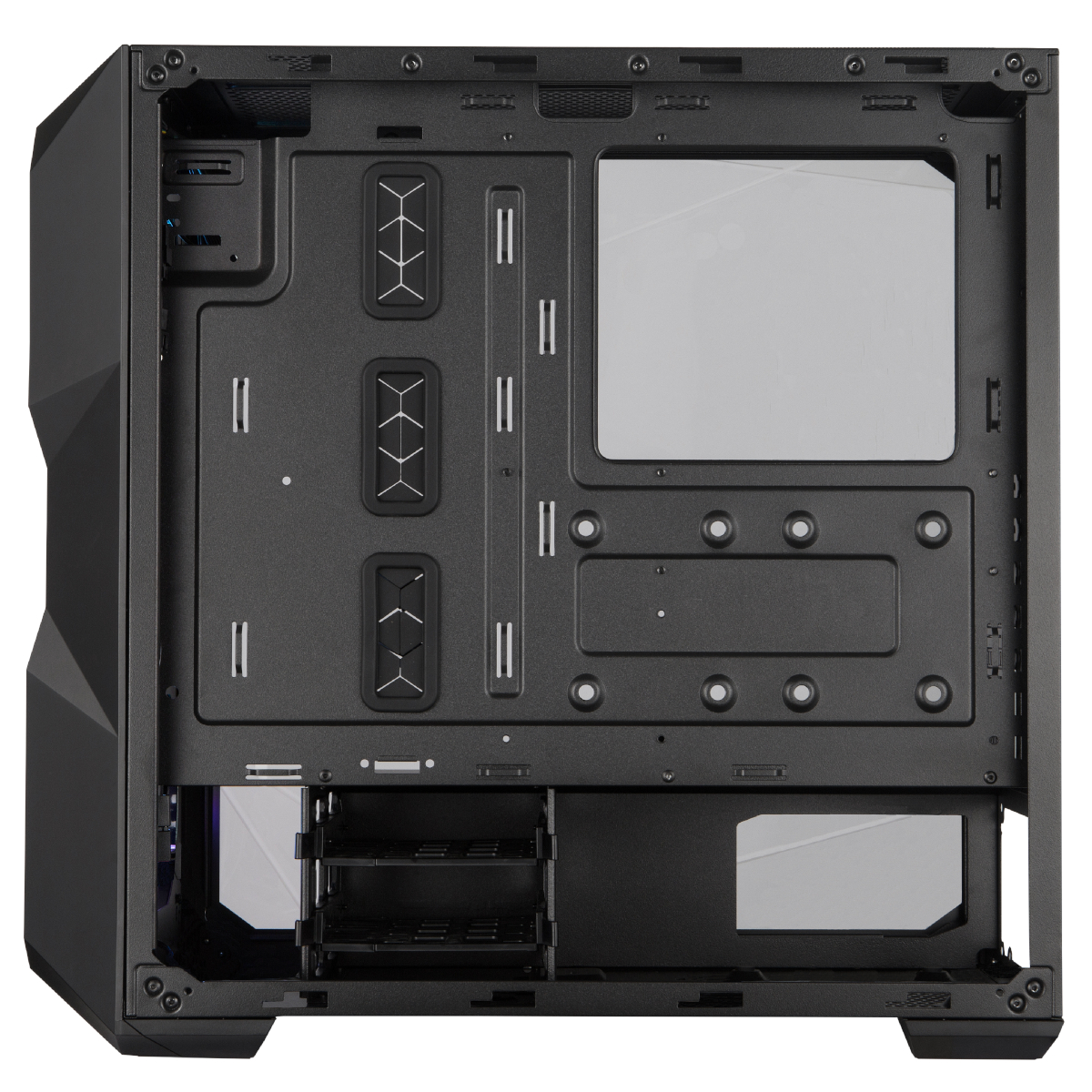 Cooler Master - CoolerMaster MasterBox TD500 Mesh Mid-Tower E-ATX Case - Black Tempered Gla