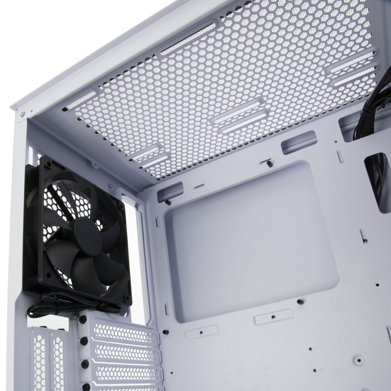 SilverStone - Silverstone Seta A1 ATX Mid-Tower - White  Rose Gold Tempered Glass