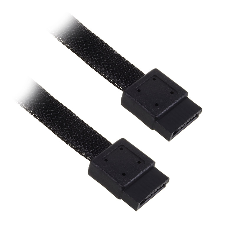 Silverstone SATA III Cable 50cm - Black