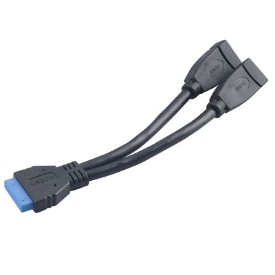 Akasa USB 3.0 internal adapter cable (AK-CBUB09-15BK)