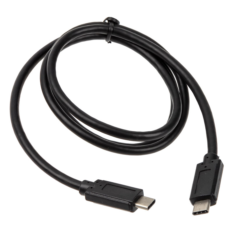 Akasa - Akasa USB 3.1 Cable Type C to Type C 1.0m - Black