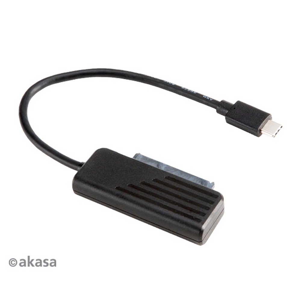 Akasa USB3.1 Gen 1 2.5 SATA SSD/HDD Adpater with Type C Plug and play