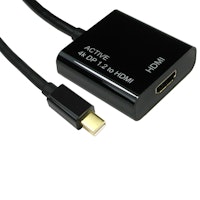 OcUK Value Mini Display Port to HDMI Adapter - 4K