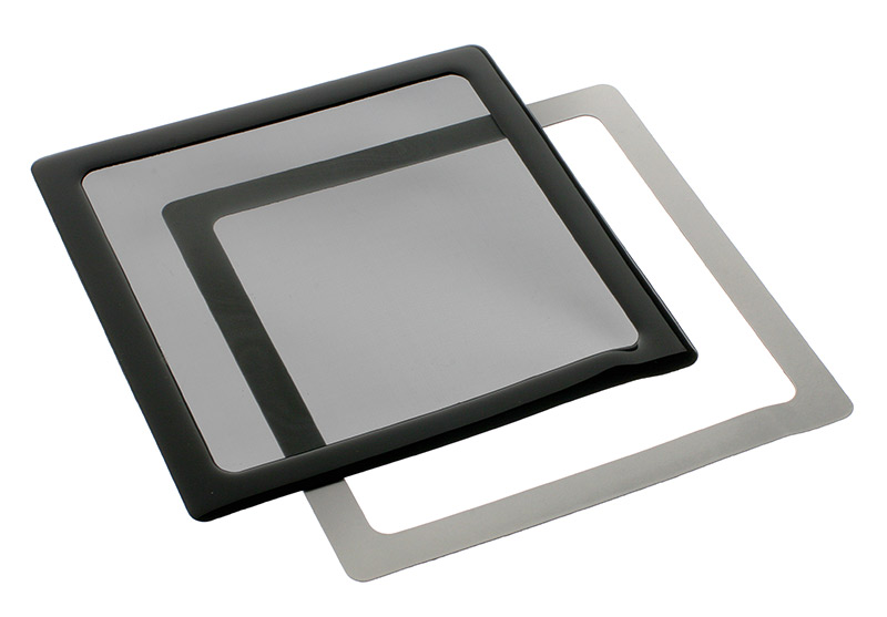 DEMCiflex - DEMCiflex Dust Filter 200mm Square - Black/Black