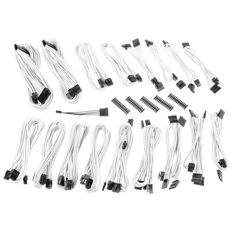 BitFenix - BitFenix Alchemy 2.0 PSU Cable Kit CSR-Series - White