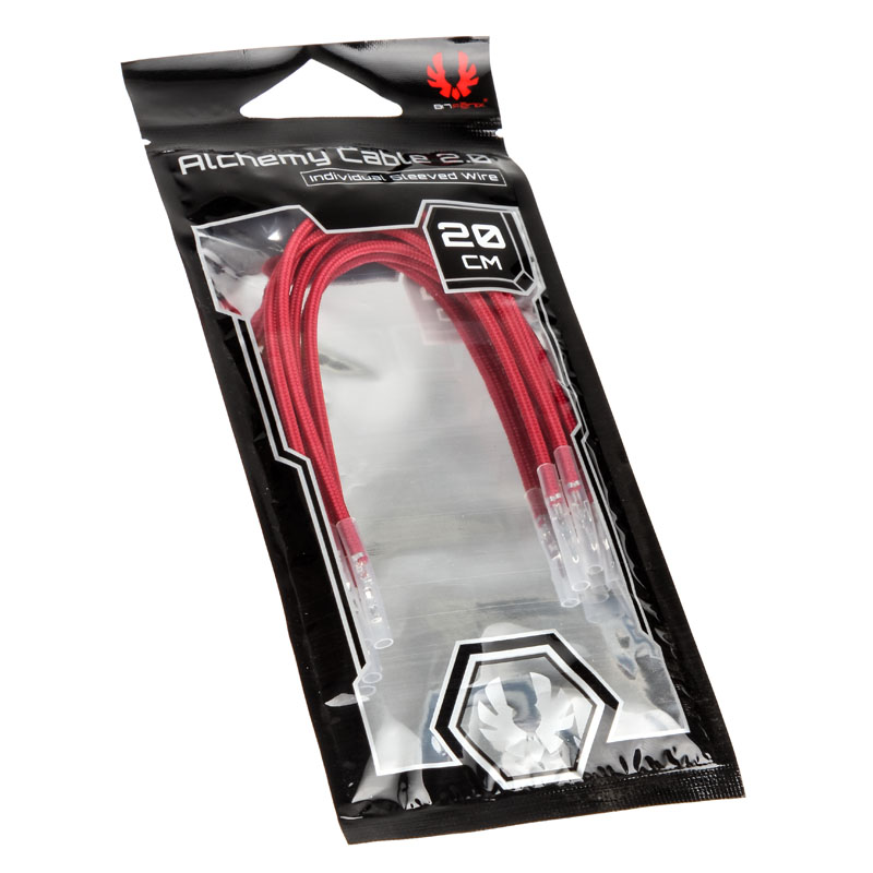 BitFenix - BitFenix Alchemy 2.0 PSU Cable 5x 20cm - Red