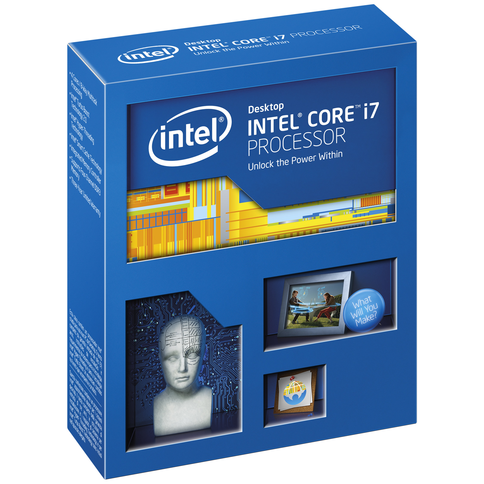 Intel - Intel i7-4820K 3.70GHz (Ivybridge-E) Socket LGA2011 Processor - Retail (BX8