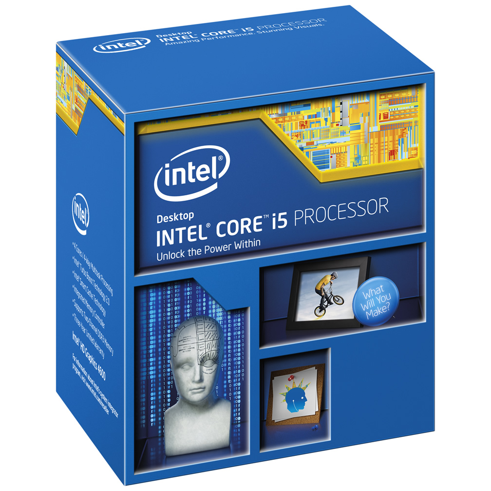 Intel - Intel Core i5-4690 3.50GHz (Haswell) Socket LGA1150 Processor - Retail