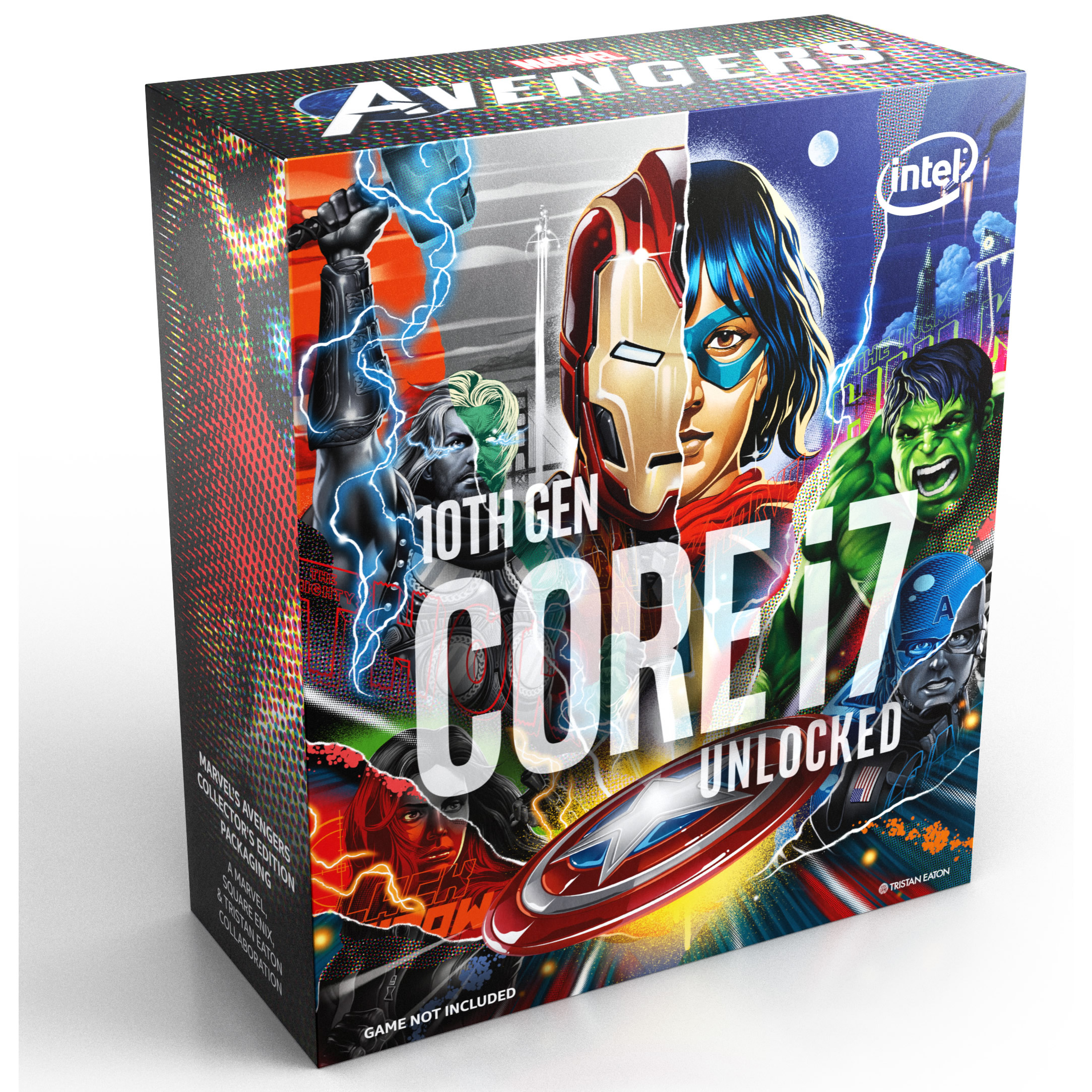 Intel - Intel Core i7-10700K Avengers Edition 3.8GHz (Comet Lake) Socket LGA1200 Pr