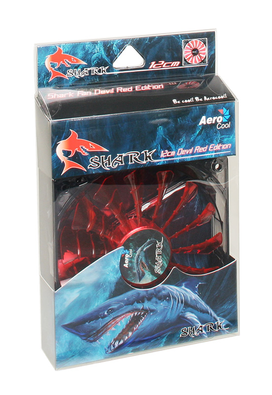 Aerocool - Aerocool Shark Devil Red Edition LED Fan - 120mm