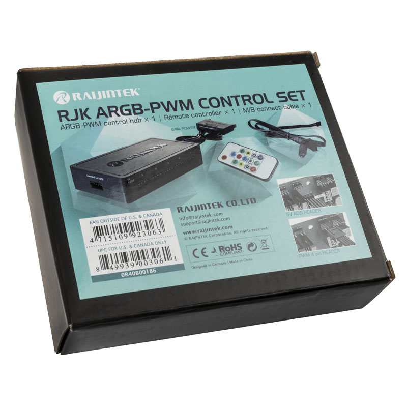 Raijintek - Raijintek RJK ARGB-PWM Control Set RGB and Fan Controller