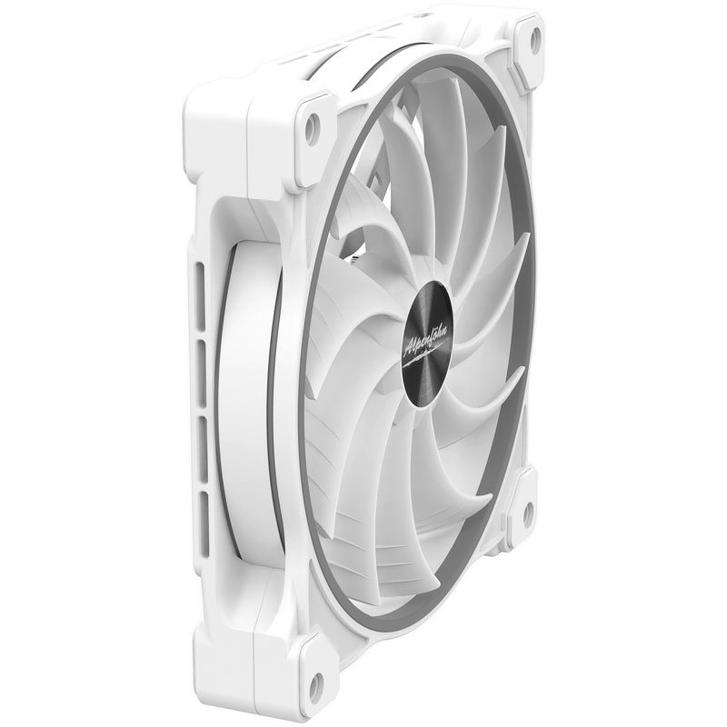 Alpenfohn - Alpenfohn Wing Boost 3 White 140mm Addressable RGB PWM Fan