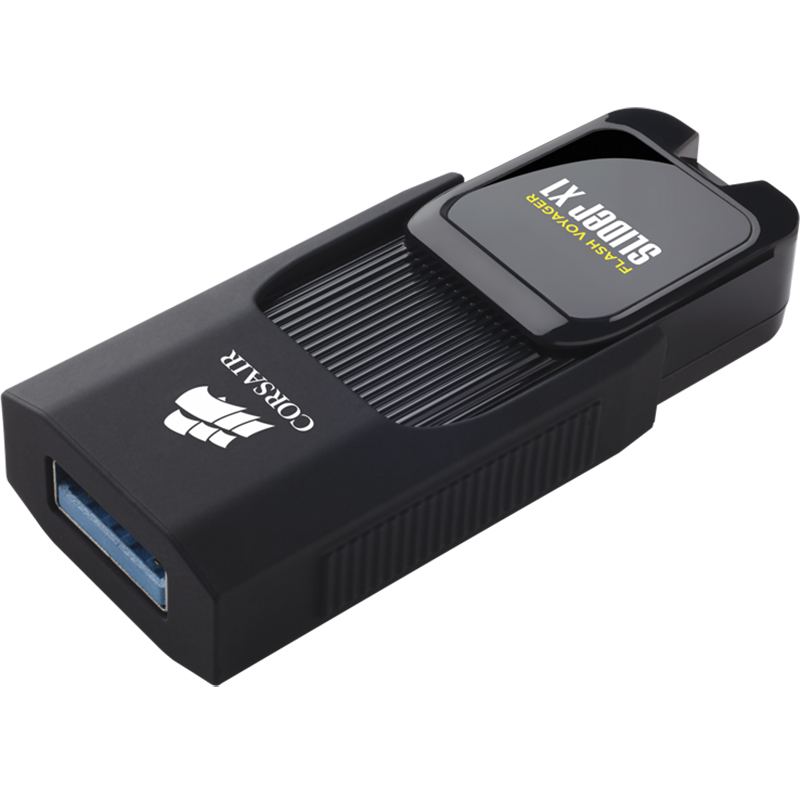 CORSAIR - Corsair 64GB Flash Voyager Slider X1 USB 3.0 Flash Drive (CMFSL3X1-64GB)