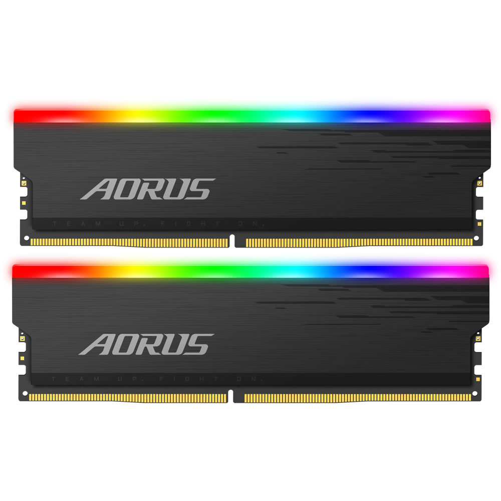Gigabyte - Gigabyte Aorus RGB 16GB (2x8GB) DDR4 PC4-26600C18 3333MHz Dual/Quad Channel
