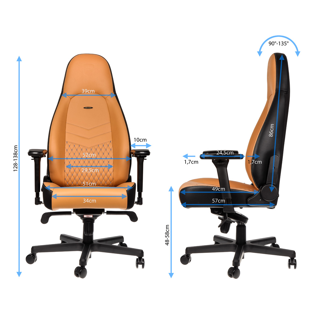 noblechairs cognac