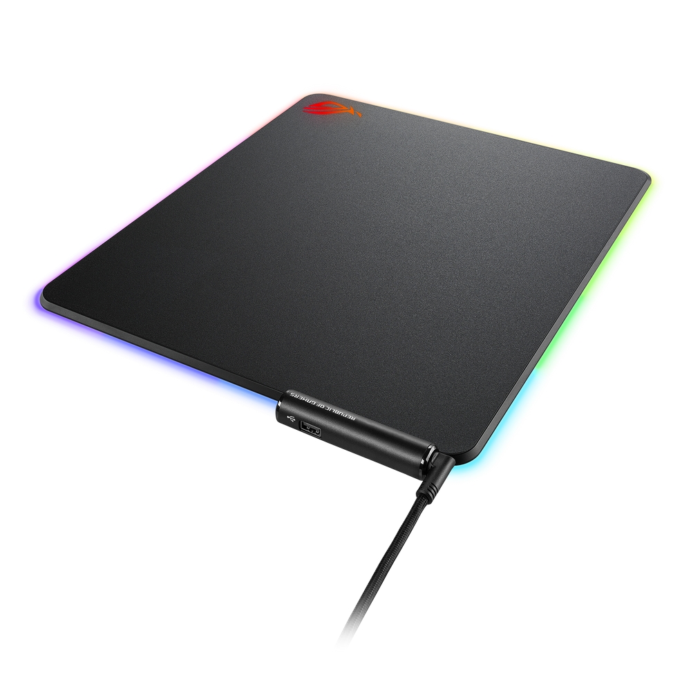 asus rog balteus rgb gaming mouse pad