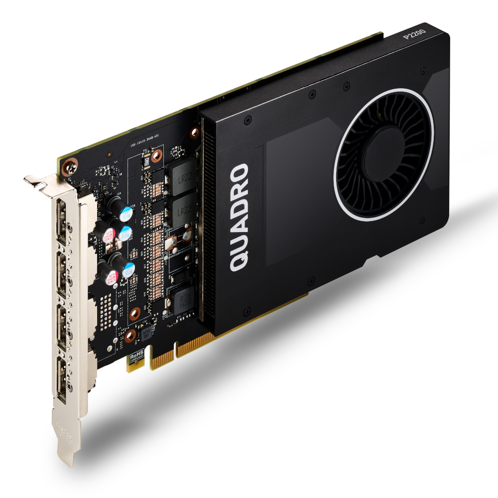 PNY - PNY Nvidia Quadro P2200 Graphics Card - 5GB GDDR5 - 1280 CUDA Core