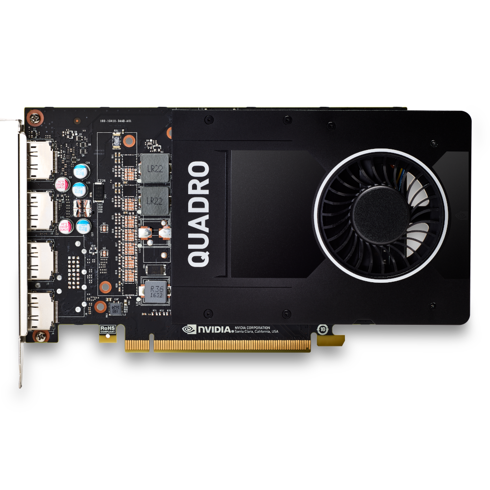 PNY - PNY Nvidia Quadro P2200 Graphics Card - 5GB GDDR5 - 1280 CUDA Core