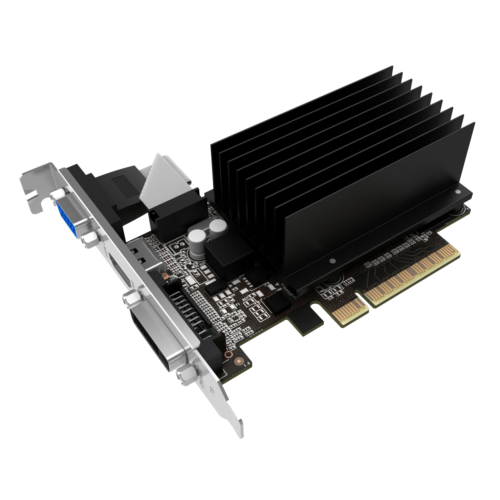 Palit - Palit GeForce GT 710 SILENT 2048MB GDDR3 PCI-Express Graphics Card