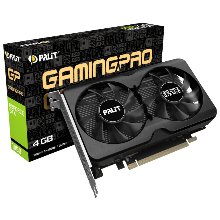 Palit - Palit GeForce GTX 1650 Gaming Pro 4096MB GDDR6 PCI-Express Graphics Card