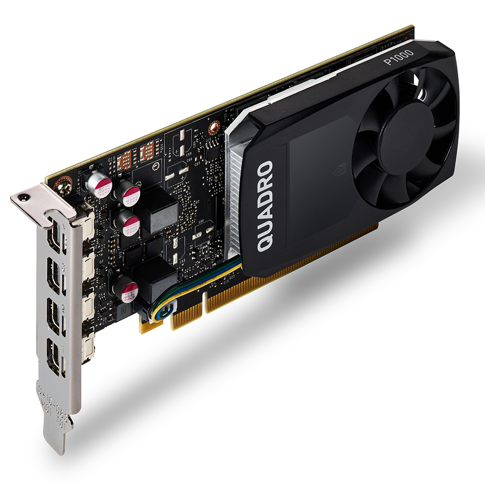PNY - PNY Nvidia Quadro P1000 Graphics Card - 4GB GDDR5 - 640 CUDA Core
