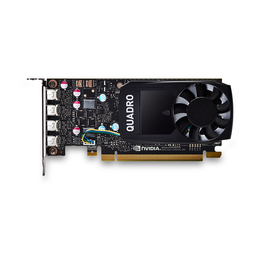 PNY - PNY Nvidia Quadro P620 DP Low Profile Graphics Card - 2GB GDDR5 - 512 CUDA 