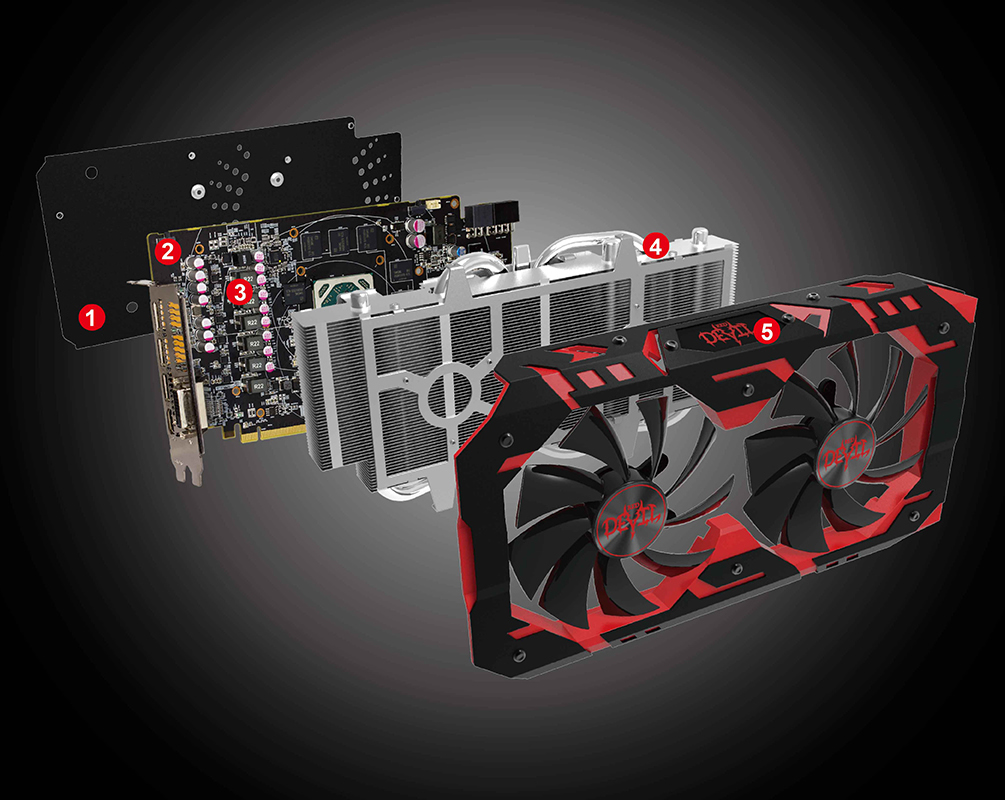 Radeon 590 Red Devil 8192MB GDDR5 PCI-Express Graphics | OcUK