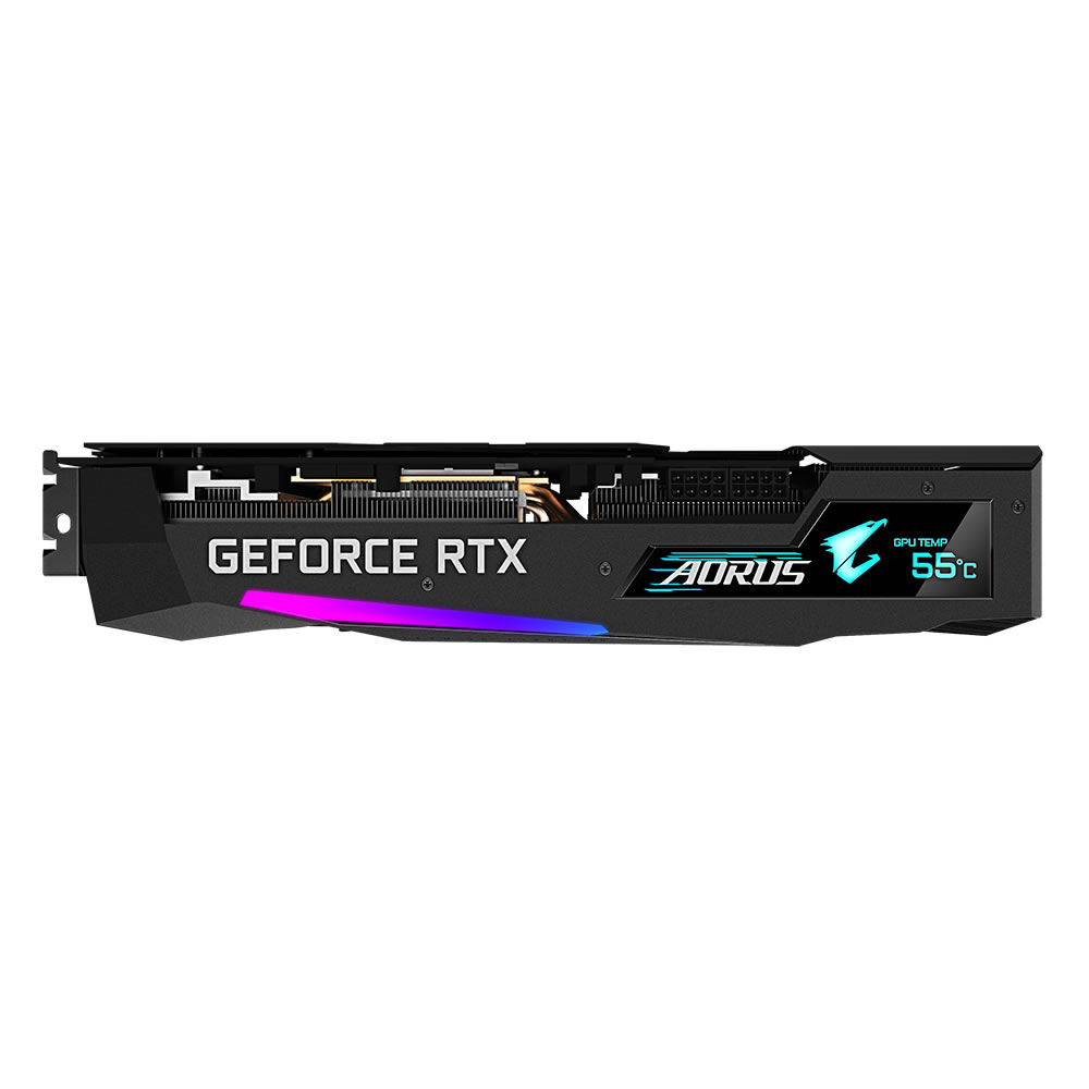 Gigabyte - Gigabyte GeForce RTX 3070 Aorus Master V2 LHR 8GB GDDR6 PCI-Express Graphic