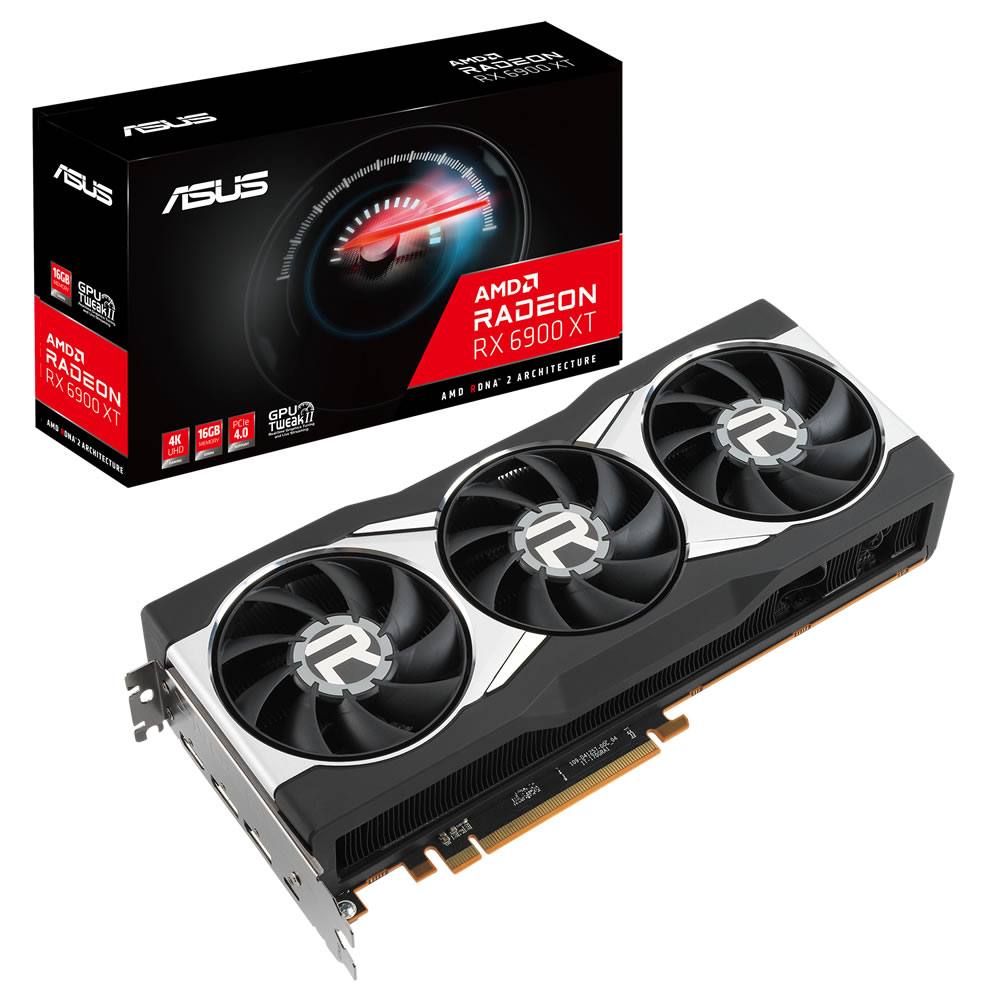 Asus - Asus Radeon RX 6900 XT MBA 16GB GDDR6 PCI-Express Graphics Card