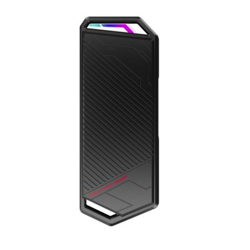 Fits PCIe 2280/2260/2242/2230 M Key/B+M Key USB 3.2 Gen 2 Type-C 10 Gbps ASUS ROG STRIX Arion Aluminum Alloy M.2 NVMe SSD External Portable Enclosure Case Adapter USB-C to C and USB-C to A Cables 