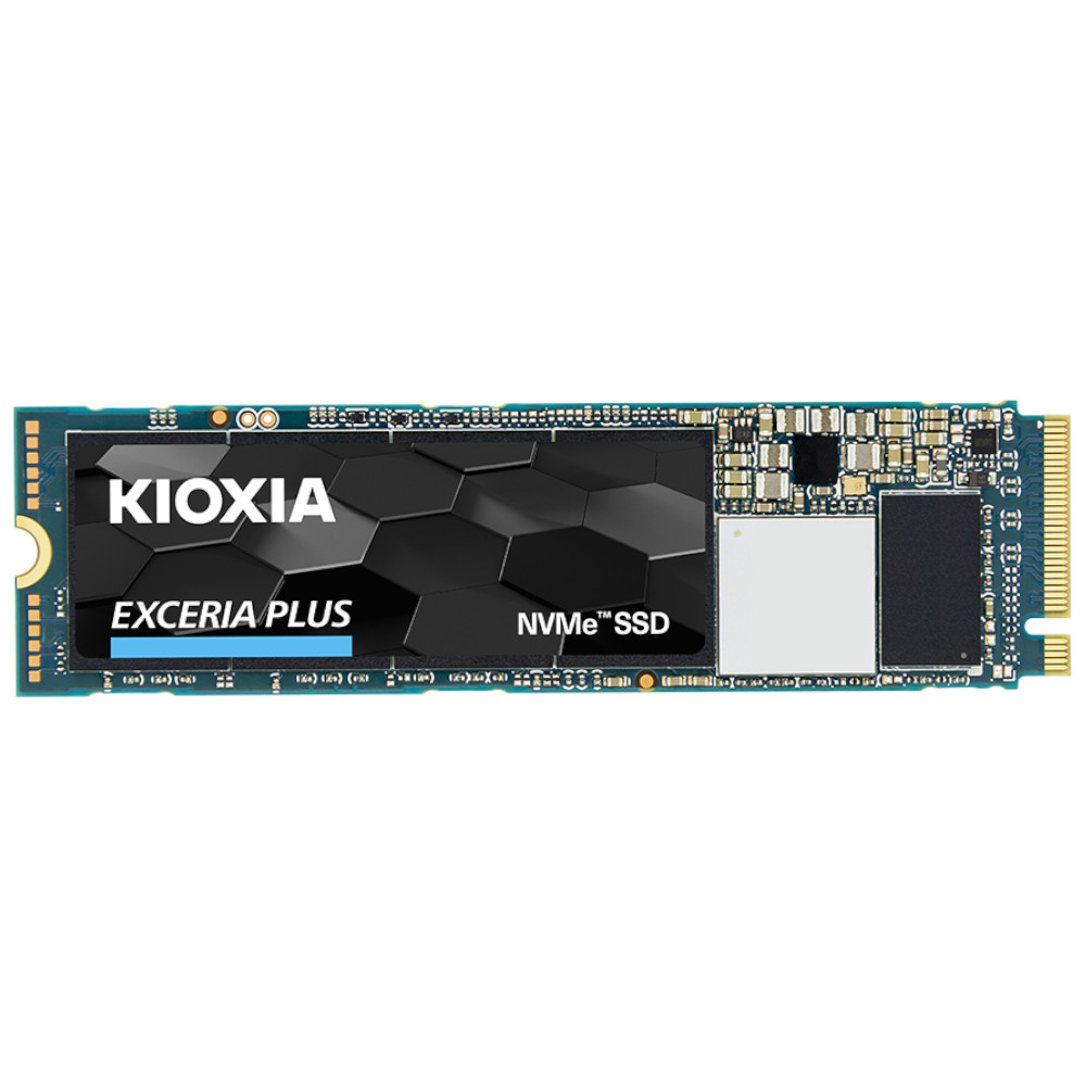 Toshiba - Toshiba Kioxia EXCERIA PLUS 1TB M.2 2280 PCI-e 3.0 x4 NVMe Solid State Driv