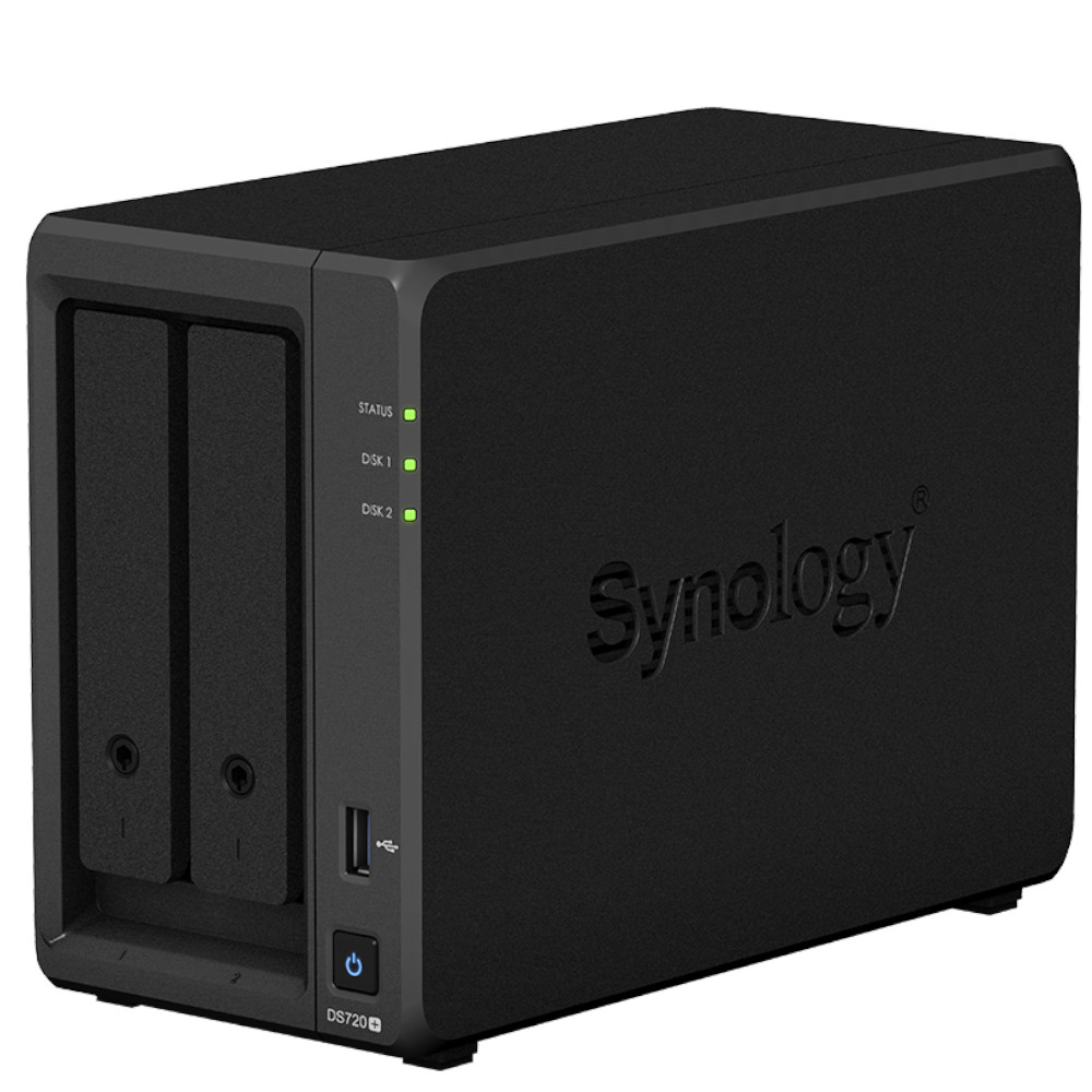 Synology - Synology Diskstation DS720 2 Bay Network Attached Storage