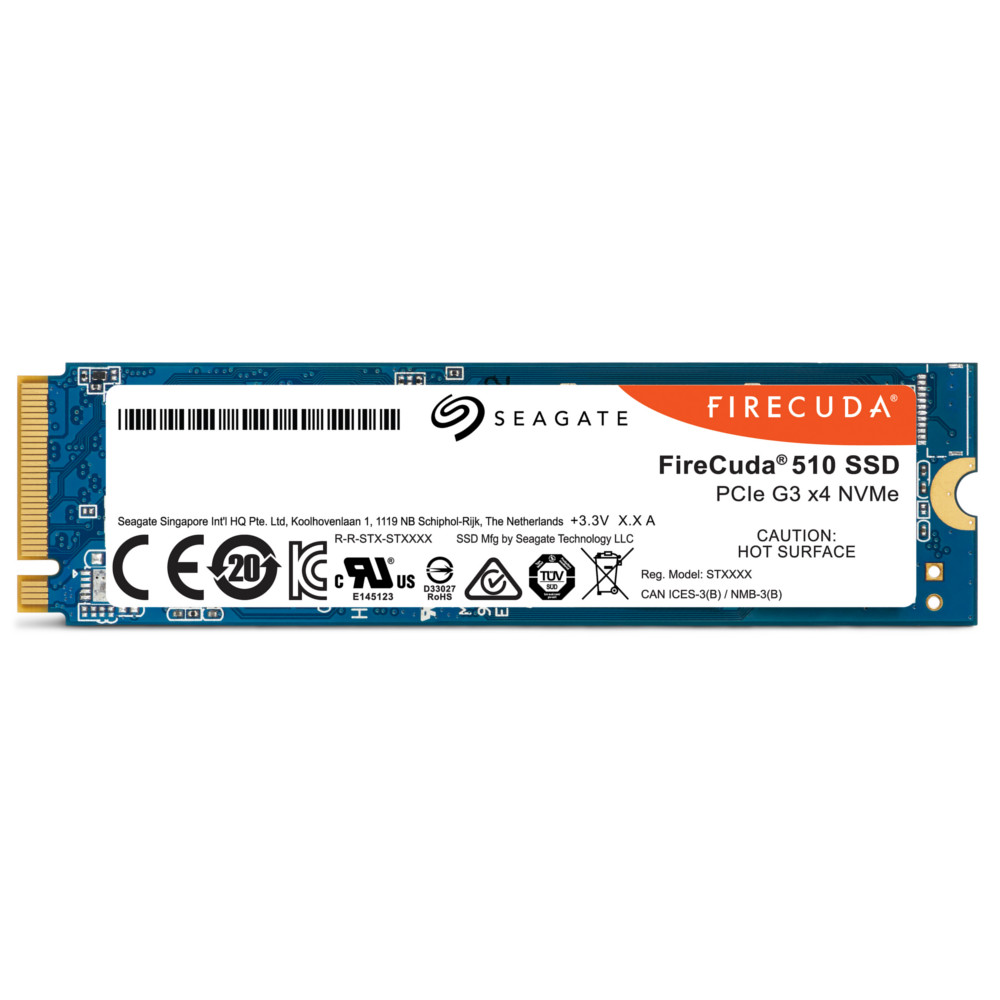 Seagate - Seagate FireCuda 510 2TB SSD PCIe NVMe M.2 Solid State Drive (ZP2000GM30021