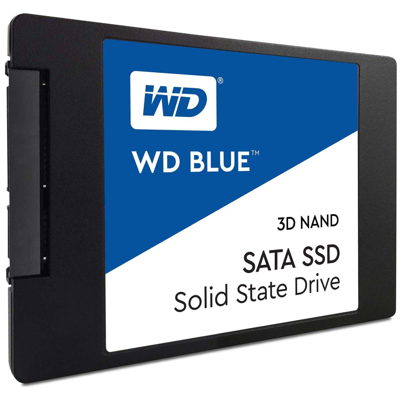 WD - WD Blue 1TB 3D NAND SSD 2.5 SATA 6Gbps Solid State Drive (WDS100T2B0A)