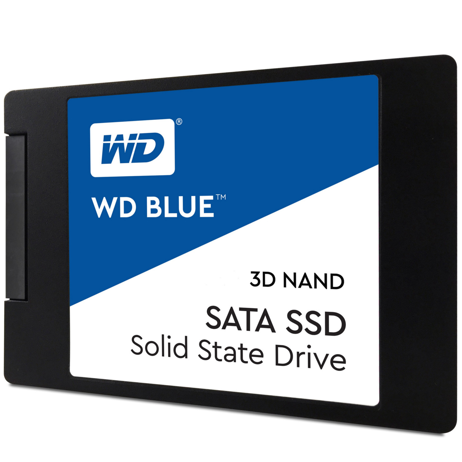 WD - WD Blue 1TB 3D NAND SSD 2.5 SATA 6Gbps Solid State Drive (WDS100T2B0A)