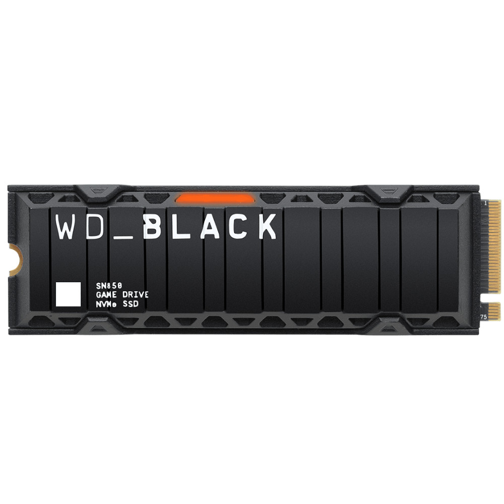 WD - B Grade WD Black SN850 1TB SSD M.2 2280 NVME PCI-E Gen4 Solid State Drive RGB Heats